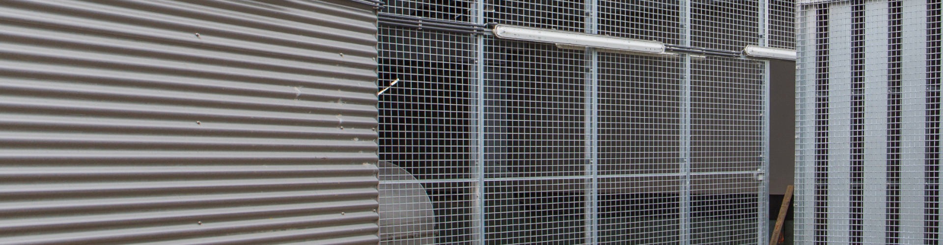 Mesh Security Cages & Lockable Pallet Cages